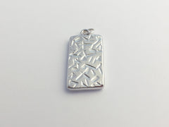 Pewter frame, sterling silver seahorse pendant-resin,ocean, sea horse, marine
