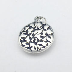 Round Pewter Rainbow flag & sterling silver Claddagh pendant-resin,Gay Pride,LGBTQ
