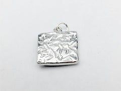 Pewter frame, sterling silver shamrock pendant-resin, st patrick, Shamrocks, Irish
