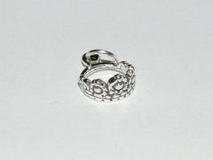 Sterling Silver small tiara or crown charm-Irish dance, Feis, royalty, princess