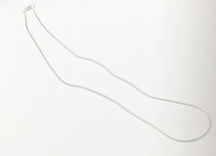 18 inch sterling silver unseamed 1.4 mm  snake chain - Made In Italy, necklace