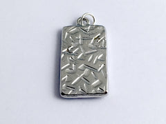 Pewter frame pendant, sheet music, sterling silver heart-resin, dream, musician