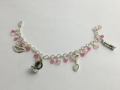 Special Order Charm Bracelet with Make-up Theme