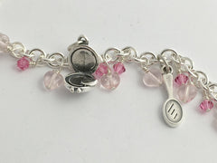 Special Order Charm Bracelet with Make-up Theme