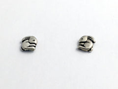 Sterling Silver and Surgical Steel Bunny Rabbit stud earrings- Rabbits, bunnies