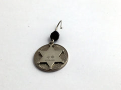 Sterling Deputy US Marshal dangle earrings-Law Enforcement, star, Marshals,badge